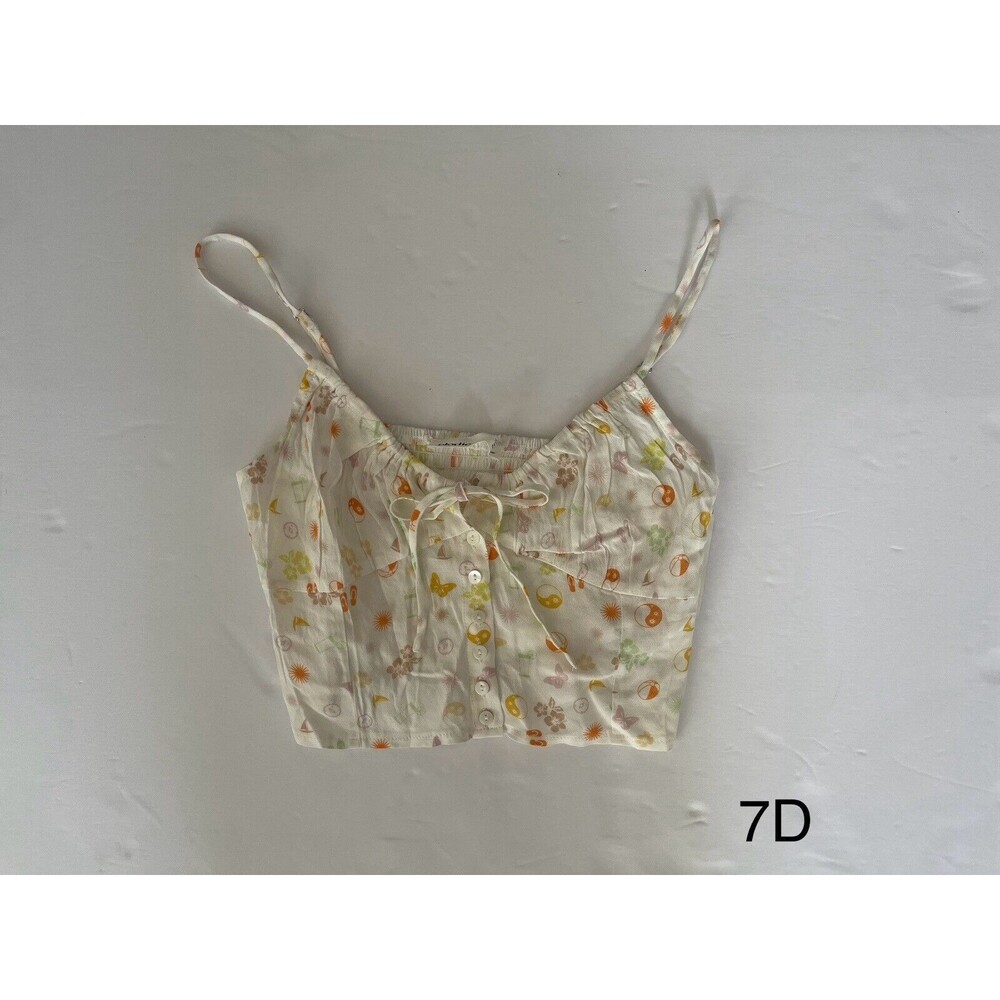 Elodie Daydream Cropped Top Spaghetti Straps Size Small‎ NWT
